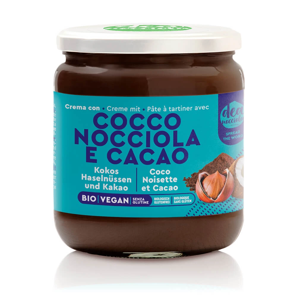 Hazelnut and Cocoa Spread with Coconut