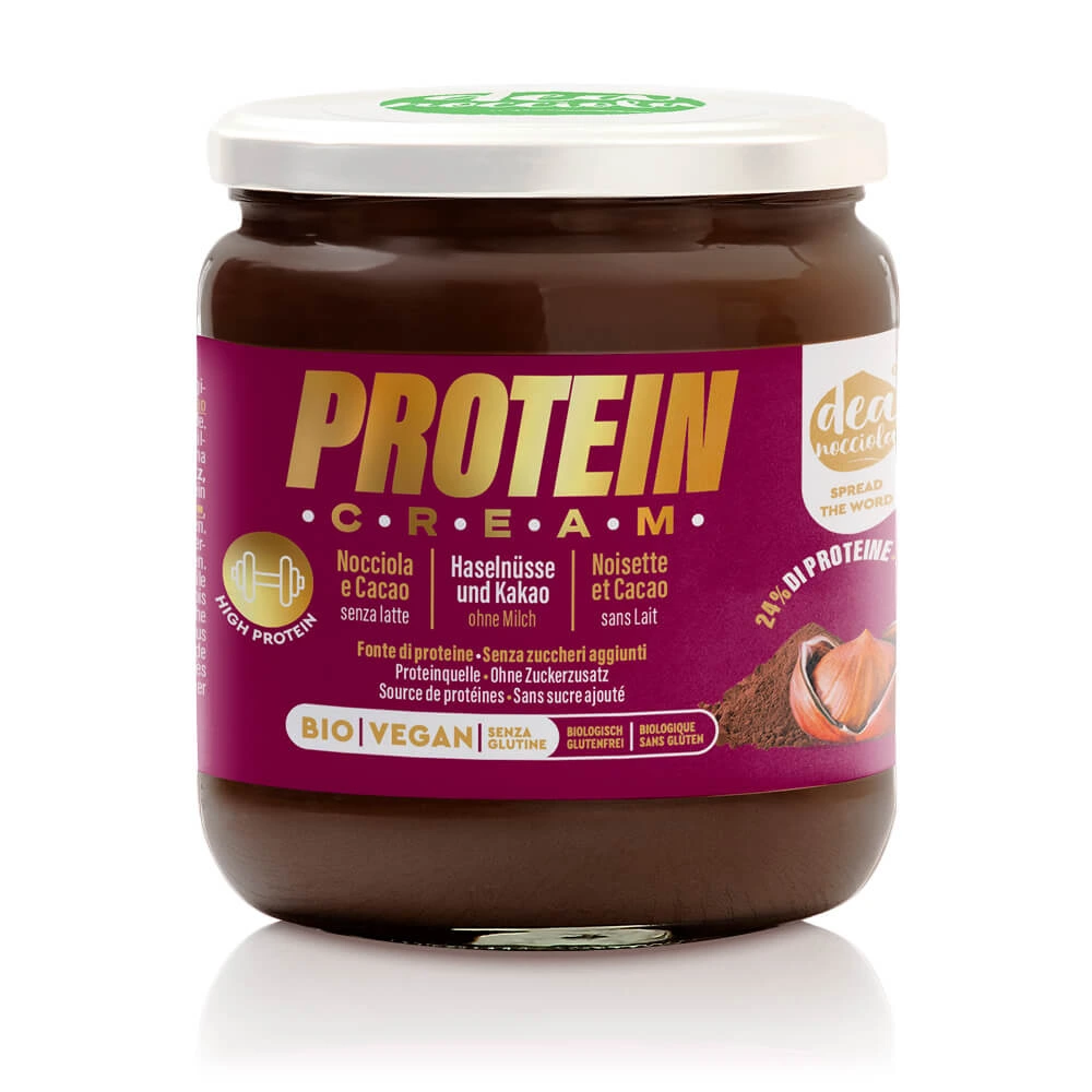 Hazelnut Cocoa Spread source of protein with no added sugar